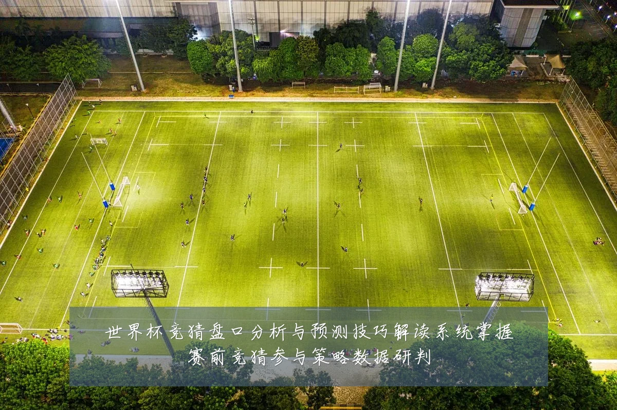 世界杯竞猜盘口分析与预测技巧解读系统掌握赛前竞猜参与策略数据研判